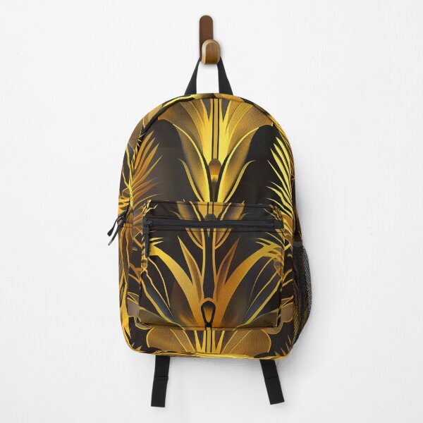 Item preview, Art Deco Vintage Hollywood-Inspired Glamorous Golden Pattern designed and sold by DEC02.