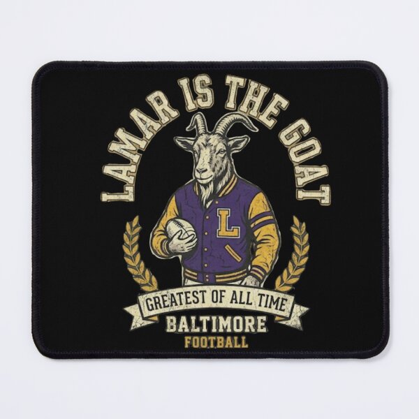 Item preview, Jackson GOAT Design Baltimore Ravens Football Fan designed and sold by ThatFootball12.
