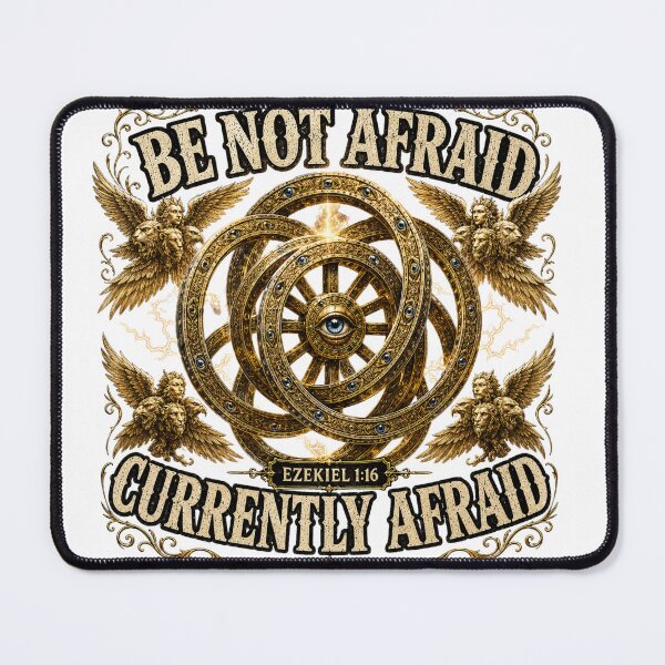 Item preview, Be Not Afraid Currently Afraid designed and sold by ButterflyHolly Resource.