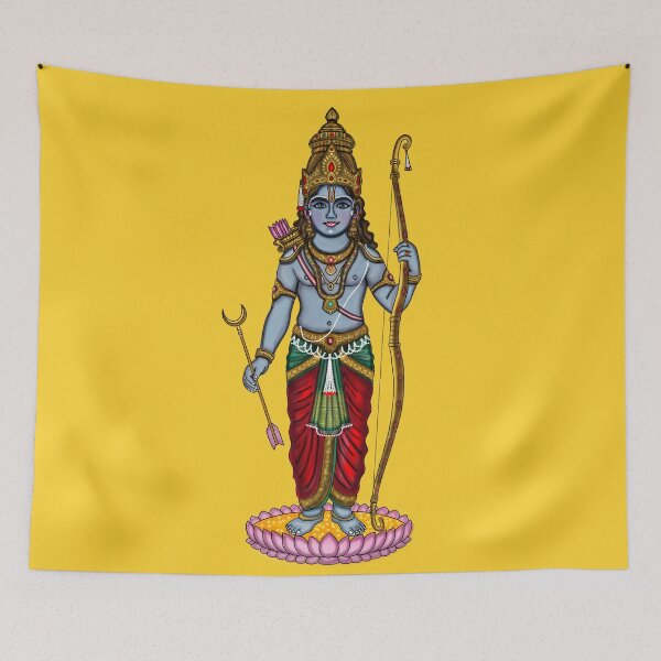 Item preview, Lord Rama Artwork | Sacred Hindu Divine Digital Illustration. designed and sold by Harshit_Digital_Arts.