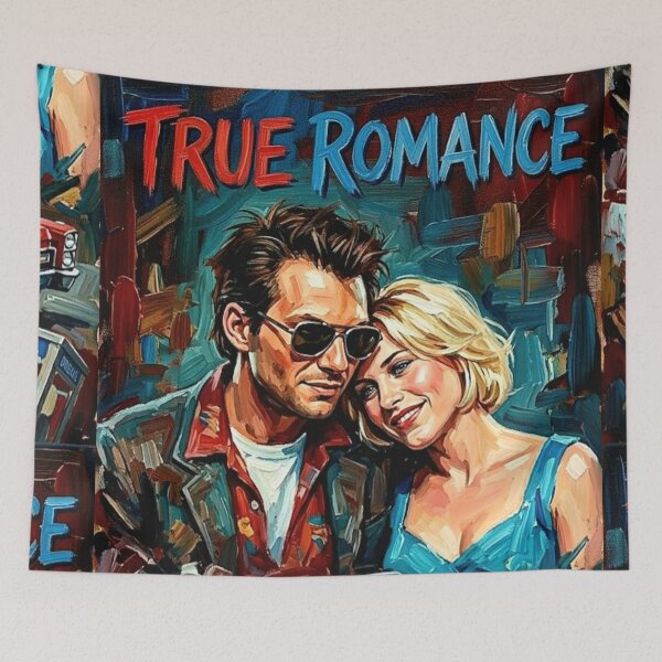 Item preview, A Reckless Love – True Romance Fine Art Print designed and sold by Art's Diner.