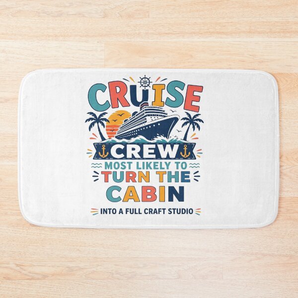 Item preview, Most Likely to Turn the Cabin Into a Full Craft Studio – Funny Family Cruise Crew Matching – Crafter Vacation  designed and sold by Winarrts.