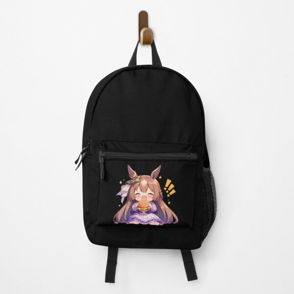 Item preview, Satono Diamond Uma Musume Pretty Derby Chibi Kawaii Burger Surprised Anime Girl designed and sold by earlobejerk.