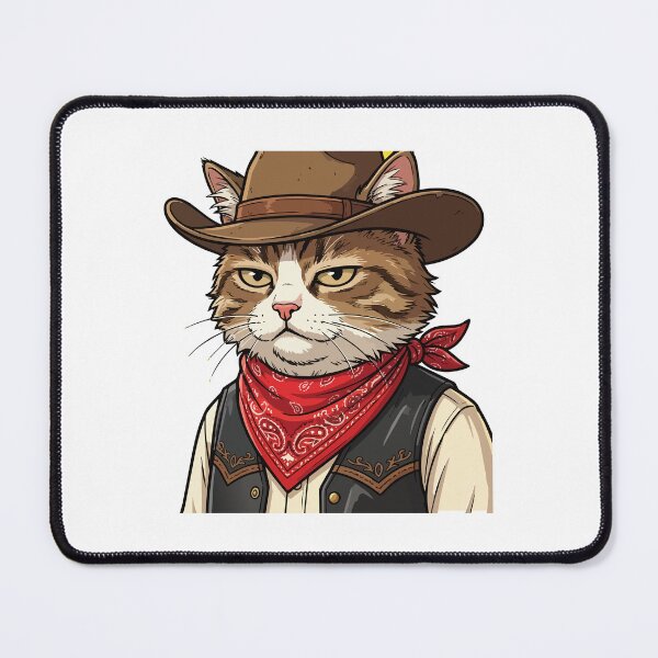 Item preview, CAT COWBOY designed and sold by Uglyandcute.
