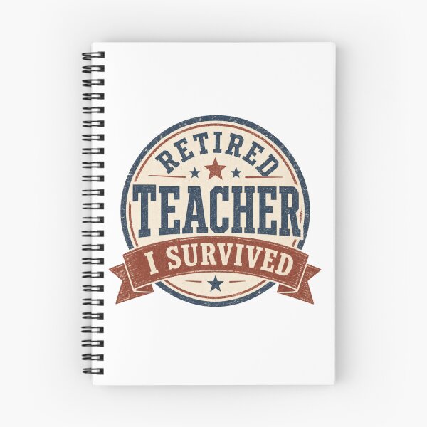Artikelvorschau, Lustiges Vintage-Geschenk für pensionierte Lehrer: Ich habe überlebt entworfen und verkauft von MehSupply.