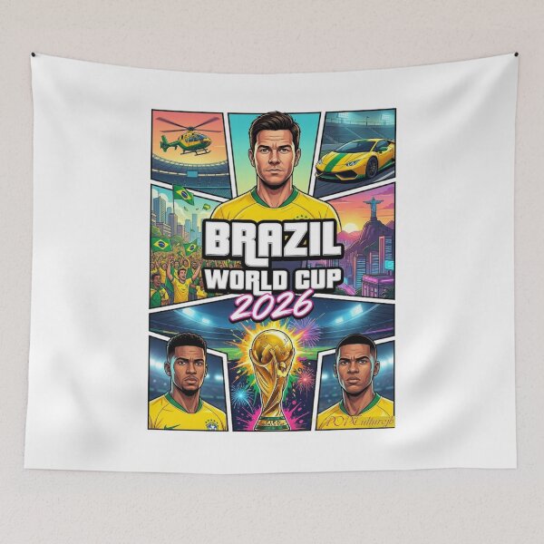 Item preview, Brazil Football Club USA – World Cup 2026 designed and sold by POPCulturejb.
