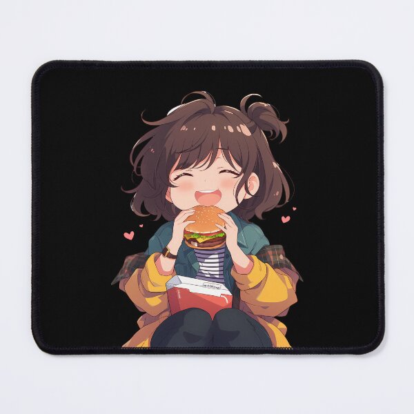 Item preview, Mizuhara Chizuru Rent A Girlfriend Chibi Burger Grace designed and sold by earlobejerk.