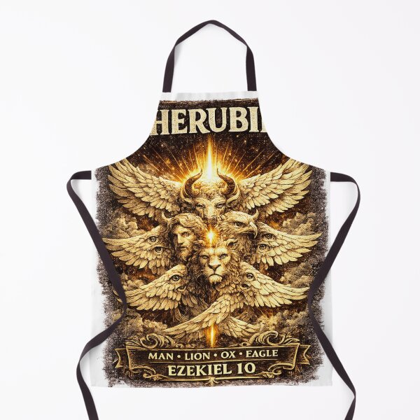 Item preview, Cherubim Ezekiel 10 Biblical Angel Design designed and sold by ButterflyHolly Resource.