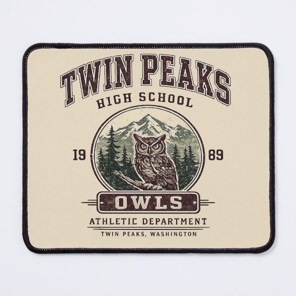 Item preview, Twin Peaks High School Owls | Vintage Athletic Department Retro Owl Shirt designed and sold by DiamondSkyShirt.