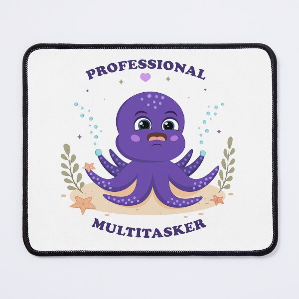 Item preview, Whimsy Sea Friend Octopus (multitasker) designed and sold by MascarenoM.