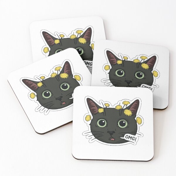 Item preview, Shocked cat designed and sold by fathur-ratchman.