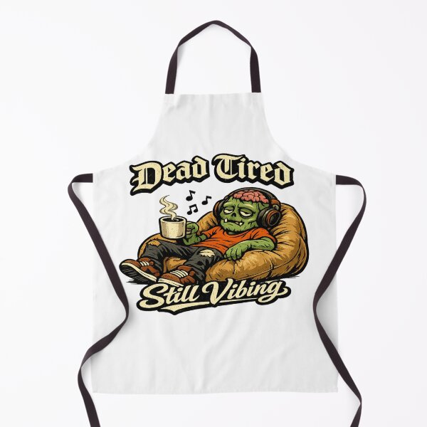 Item preview, Dead Tired Still Vibing Zombie Lounge designed and sold by Dresut.
