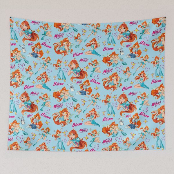 Item preview, Totally Bloom; Light Blue designed and sold by Marco Bottiglieri.