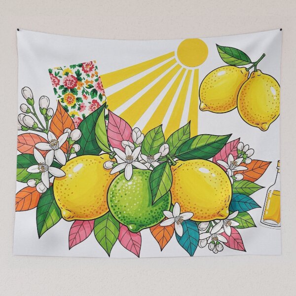 Item preview, Sunny Citrus Botanical Arrangement designed and sold by PixorStudio.