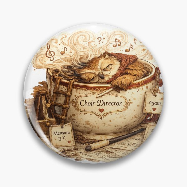 Item preview, Panics in Choir Director designed and sold by Candlelit Catastrophes.