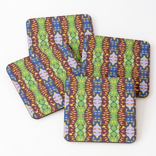 Item preview, Striped Leaves designed and sold by EmmyGDesigns.