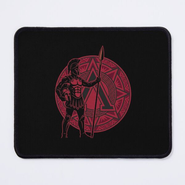 Item preview, Ancient Greek Hoplite Warrior Shield Silhouette designed and sold by DuckOddity.
