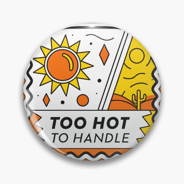 Item preview, Too Hot To Handle Melting Sun Heatwave designed and sold by xmoudx.