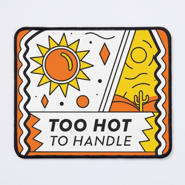 Item preview, Too Hot To Handle Melting Sun Heatwave designed and sold by xmoudx.