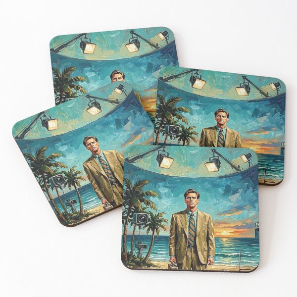 Item preview, The World is a Stage – The Truman Show Fine Art Print designed and sold by Art's Diner.
