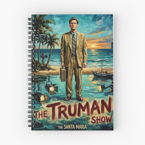 Item preview, The World is a Stage – The Truman Show Fine Art Print designed and sold by Art's Diner.
