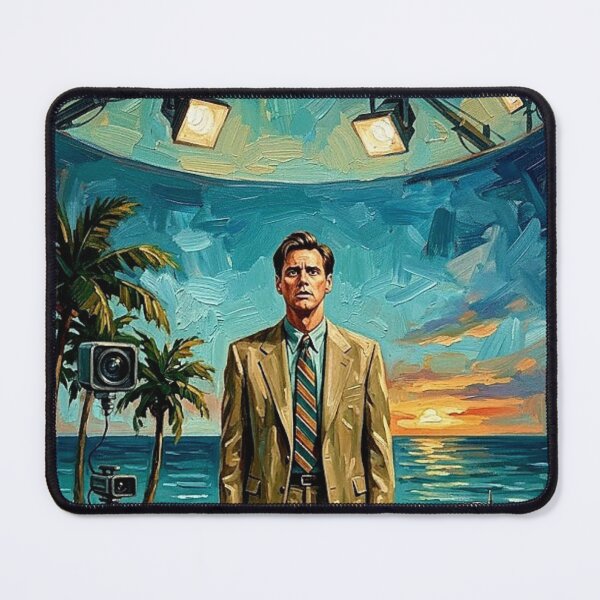 Item preview, The World is a Stage – The Truman Show Fine Art Print designed and sold by Art's Diner.