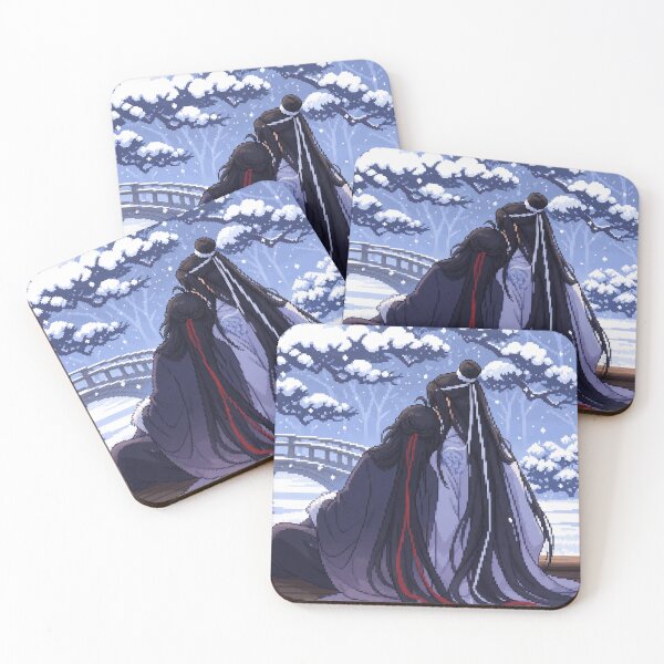 Item preview, wei wuxian lan wangji pixel art designed and sold by lilypadblue.