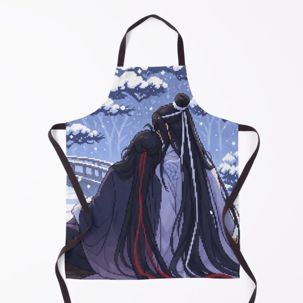 Item preview, wei wuxian lan wangji pixel art designed and sold by lilypadblue.
