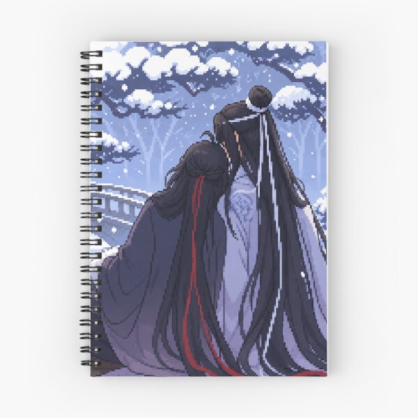 Item preview, wei wuxian lan wangji pixel art designed and sold by lilypadblue.