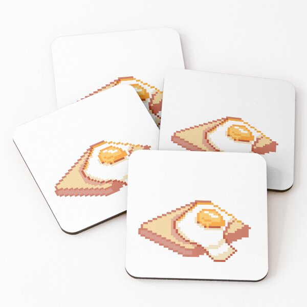 Item preview, Pixel Art Eggs on toast designed and sold by darkskinbender.