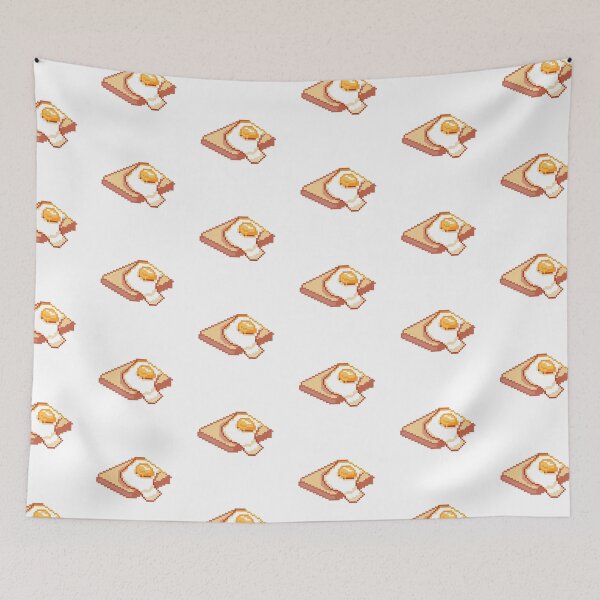 Item preview, Pixel Art Eggs on toast designed and sold by darkskinbender.