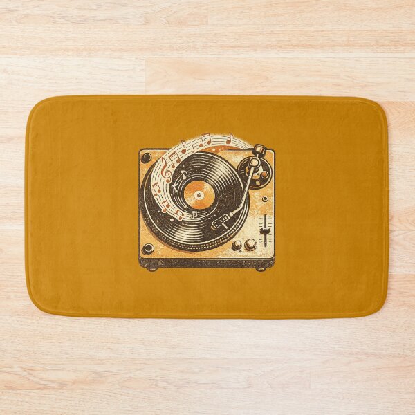 Item preview, Vintage Vinyl Record Player Retro Music Lover DJ Turntable T-Shirt designed and sold by MagicMakerPh.