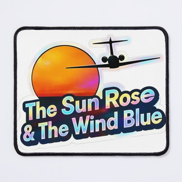 Item preview, The Sun Rose & The Wind Blue designed and sold by monolithstudio.