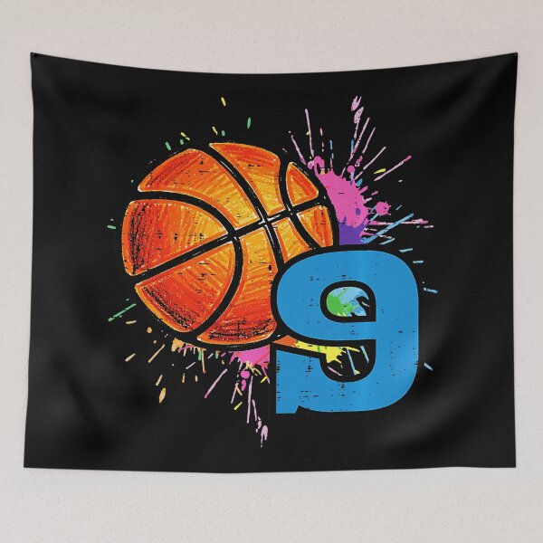 Item preview, 9th Birthday Basketball Legend in Training Age Nine Celebration designed and sold by allistermariam.