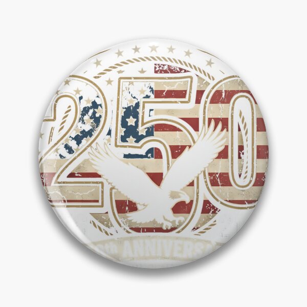 Item preview, 250th_anniversary_patriotic_embl…_202606090001 designed and sold by ‘Nothing Scares Me’ Store.