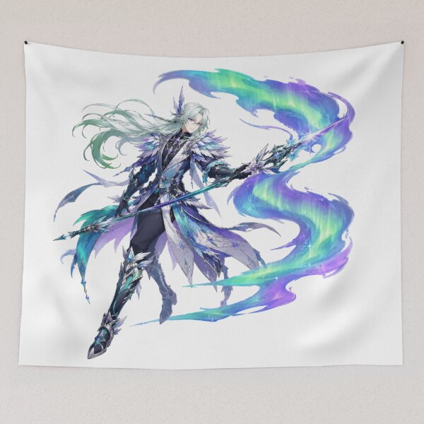 Item preview, Aurora Spear Valkyrie designed and sold by jgvisualarts.