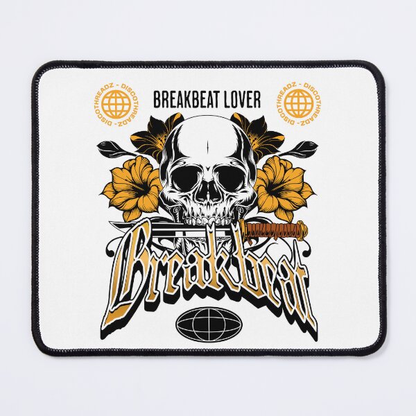 Item preview, BREAKBEAT - Pirate Skull Breaks (Black)  designed and sold by Discothreadz.