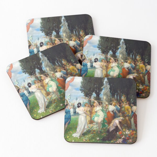 Item preview, The Spring Festival of Flora - Ferdinand Leeke designed and sold by forgottenbeauty.