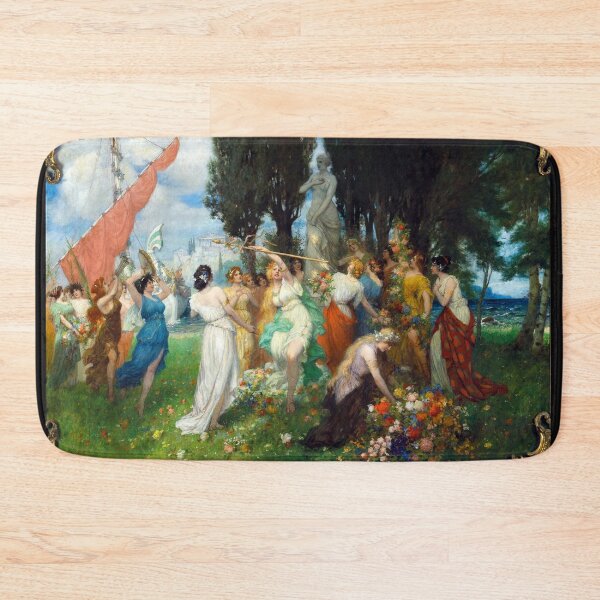 Item preview, The Spring Festival of Flora - Ferdinand Leeke designed and sold by forgottenbeauty.