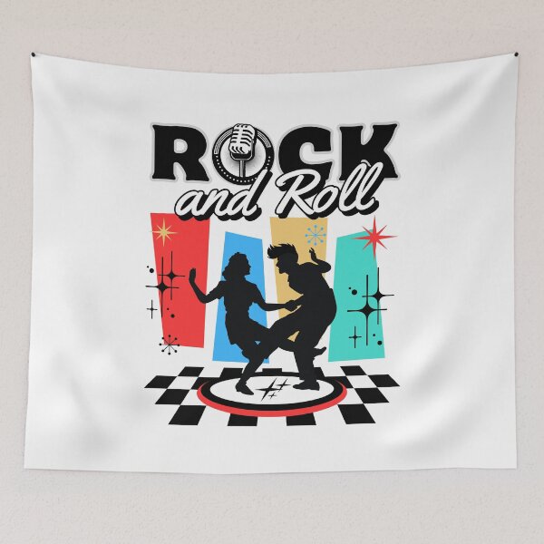 Item preview, Rockabilly Style Vintage 50s Sock Hop Party Rock and Roll Dance designed and sold by MemphisCenter.