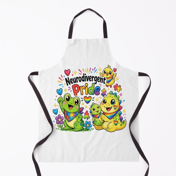 Item preview, Neurodivergent Pride designed and sold by Mother Daughter Drawings .