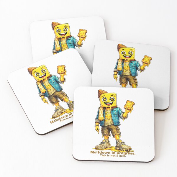 Item preview, Butter Boy Melting: Keep Cool This Summer designed and sold by Surreal Characters & Cute Pups.