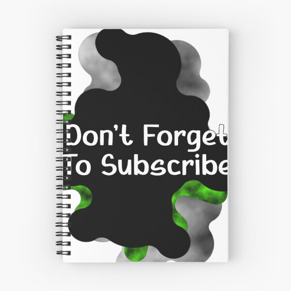 Item preview, Don't Forget To Subscribe Streaming White Typography Green Text Graphic designed and sold by Animalloveus.