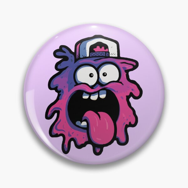 Item preview, Goofy Splatter Monster Tongue Out designed and sold by Gkinoki.