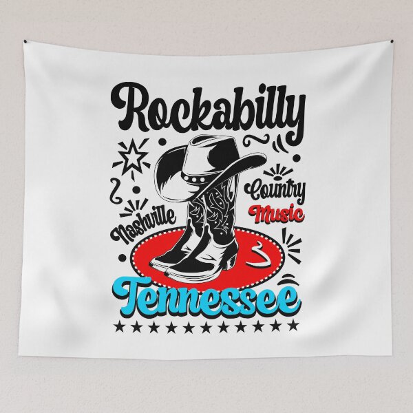 Item preview, Rockabilly Country Music Party Vintage Nashville Tennessee designed and sold by MemphisCenter.