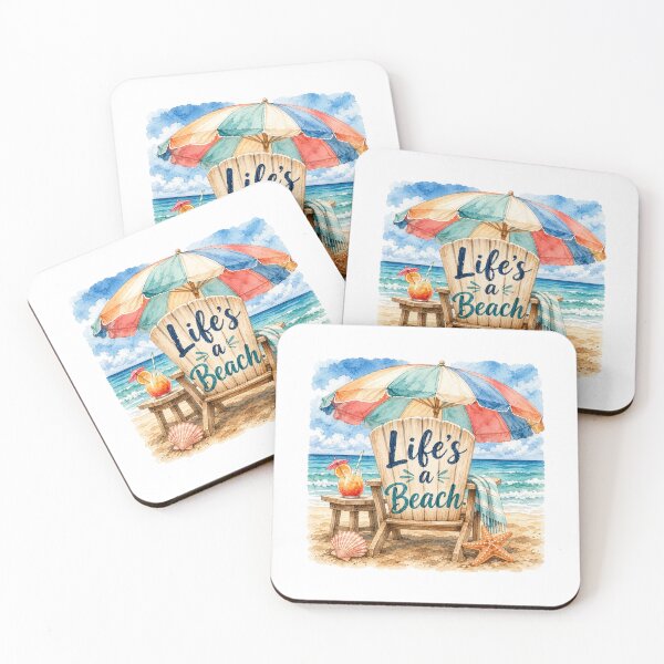 Item preview, Life's a Beach designed and sold by SweetTeezPrints.