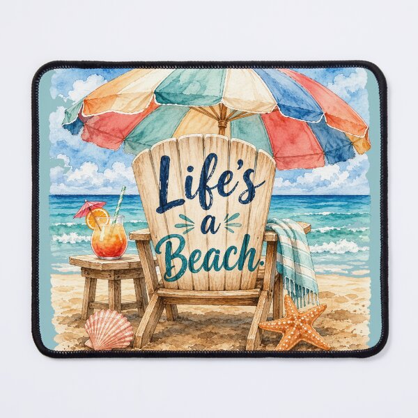 Item preview, Life's a Beach designed and sold by SweetTeezPrints.