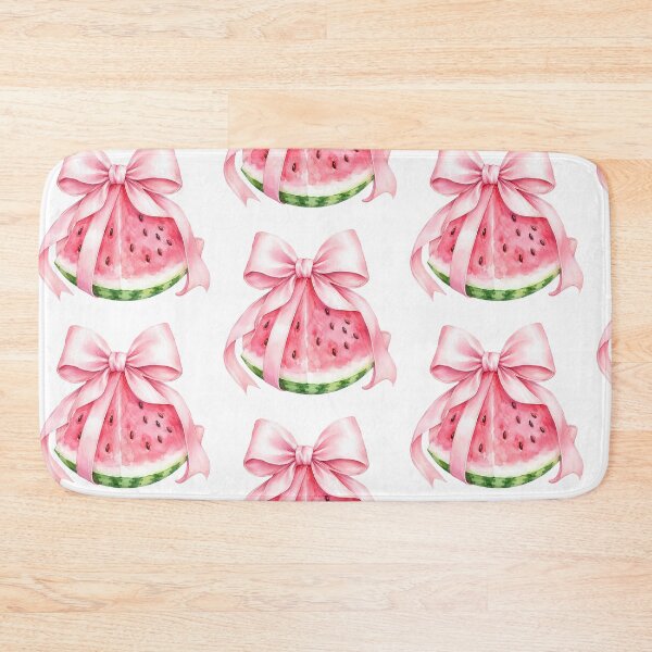 Item preview, Coquette Watermelon Pink Bow Summer Sticker designed and sold by CoquetteBySofia.