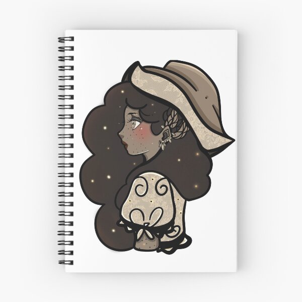 Item preview, Lace Hat Dark Hair Freckled Fantasy Girl Portrait designed and sold by immortalmoonimp.