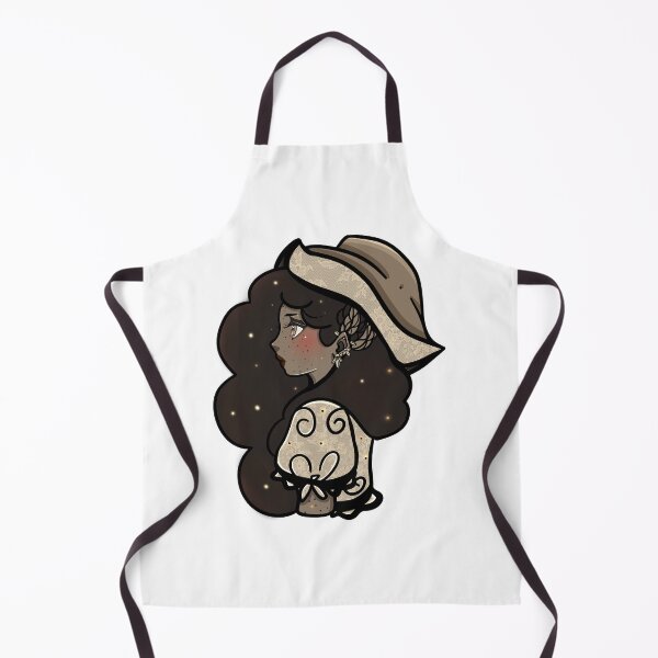 Item preview, Lace Hat Dark Hair Freckled Fantasy Girl Portrait designed and sold by immortalmoonimp.